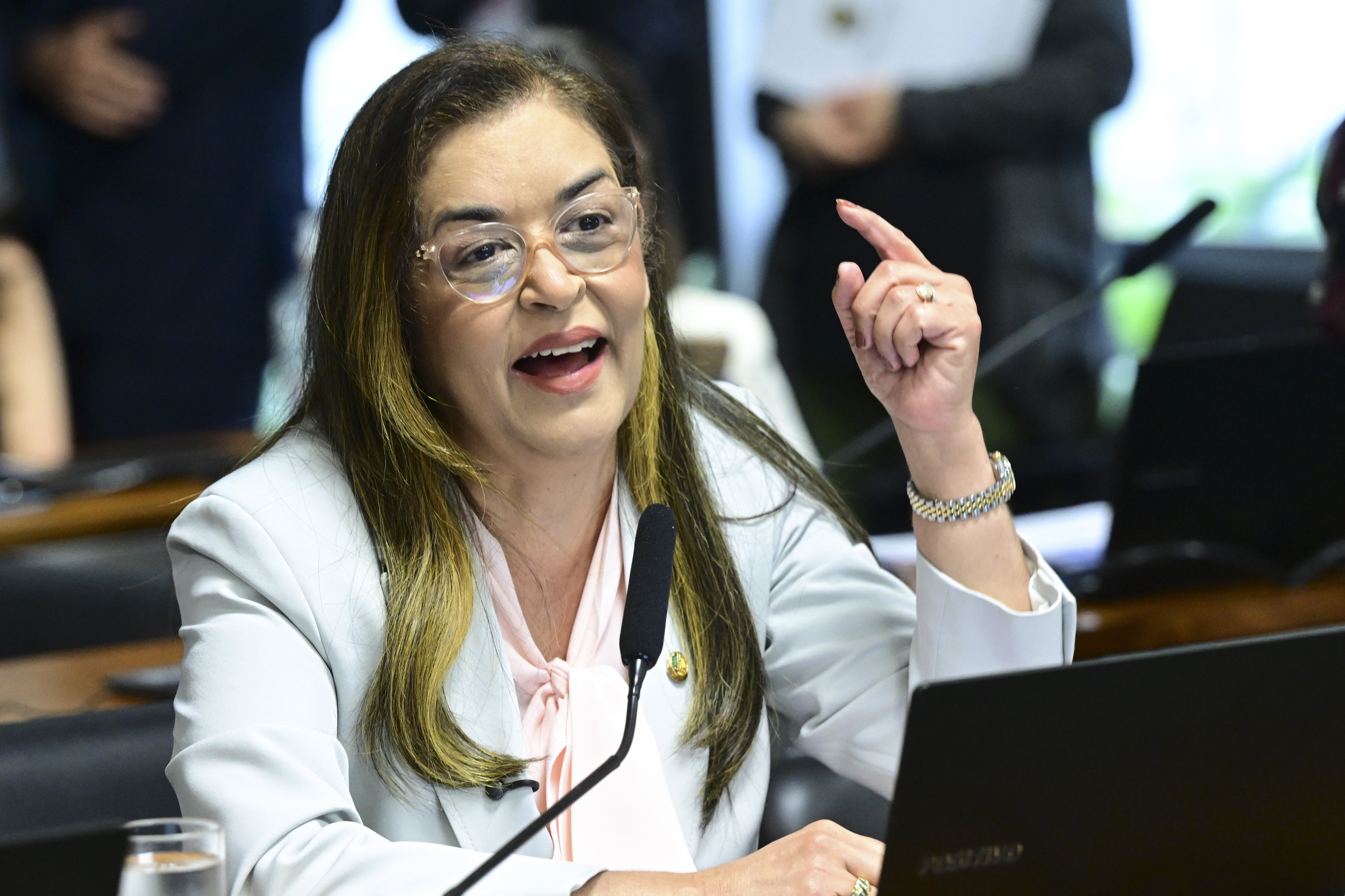 A senadora Dra. Eudócia (PL-AL) | Foto: Geraldo Magela/Agência Senado