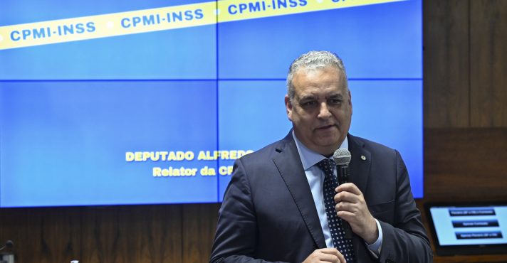 O relator da CPMI do INSS, deputado Alfredo Gaspar (União-AL) | Foto: Carlos Moura/Agência Senado