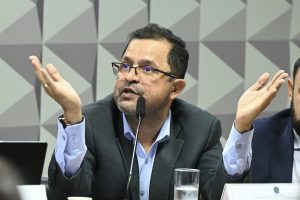 O ex-coordenador-geral de Pagamentos de Benefícios do INSS, Jucimar Fonseca da Silva | Foto: Carlos Moura/Agência Senado