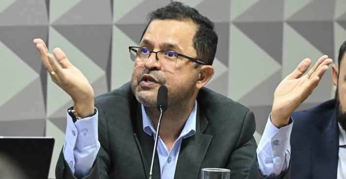 O ex-coordenador-geral de Pagamentos de Benefícios do INSS, Jucimar Fonseca da Silva | Foto: Carlos Moura/Agência Senado