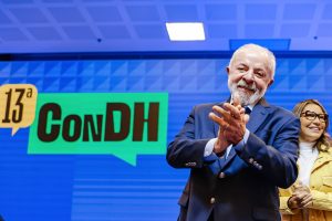 Lula durante a 13ª Conferência Nacional dos Direitos Humanos, em Brasília | Foto: Ricardo Stuckert / PR