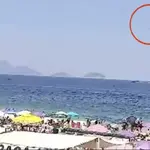 O acidente com o avião em Copacabana ocorreu neste sábado, 27 | Foto: Reprodução/Redes sociais