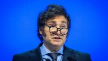 Com Milei, a Argentina diminuiu consideravelmente a inflação I Foto: World Economic Forum/Ciaran McCrickard