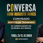 O Conversa com Augusto Nunes é transmitido às terças-feiras, das 20h30 às 21h30 | Foto: Divulgação/Oeste