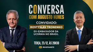 O Conversa com Augusto Nunes é transmitido às terças-feiras, das 20h30 às 21h30 | Foto: Divulgação/Oeste
