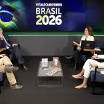 Equipe de debatedores do evento on-line 'Brasil 2026' | Foto: Reprodução/YouTube/Revista Oeste