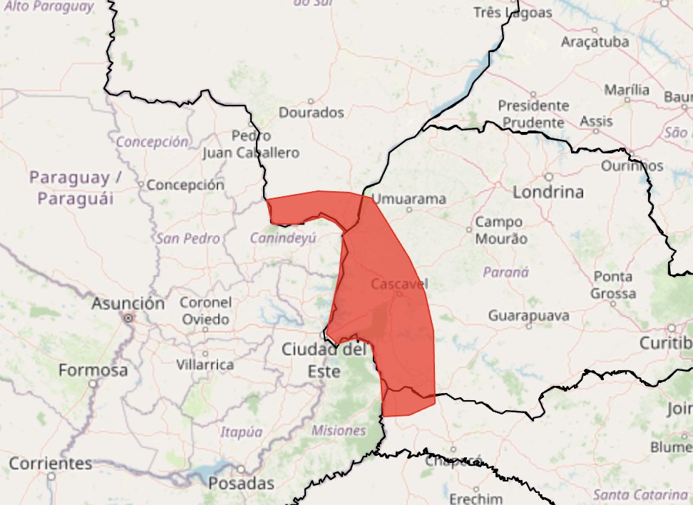 Inmet alerta vermelho tempestade