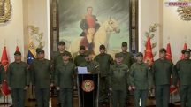 As Forças Armadas da Venezuela em comunicado nesta quarta-feira, 17
