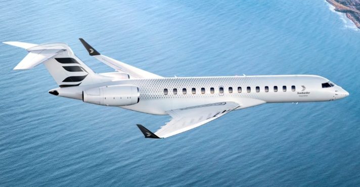 Jato Bombardier Supersônico