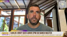Jordy: 'Vamos falar claro: o Master contratou o Moraes para fazer lobby'