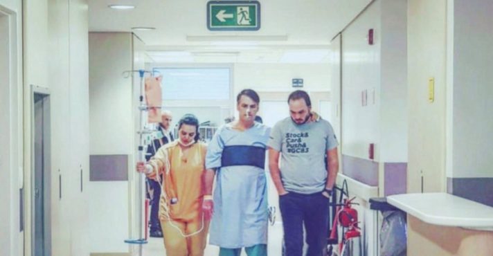 Carlos e Jair Bolsonaro