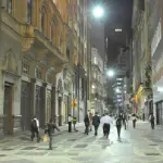 Centro da cidade de São Paulo Rua XV de Novembro