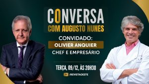 O Conversa com Augusto Nunes é transmitido às terças-feiras, das 20h30 às 21h30 | Foto: Divulgação/Oeste