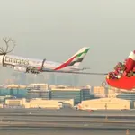 Cena de vídeo criado pela Emirates por meio de efeitos especiais | Foto: Reprodução/X