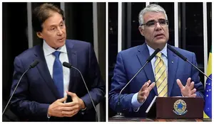Eunício Oliveira e Eduardo Girão | Fotos: Reprodução/Câmara dos Deputados e Senado Federal