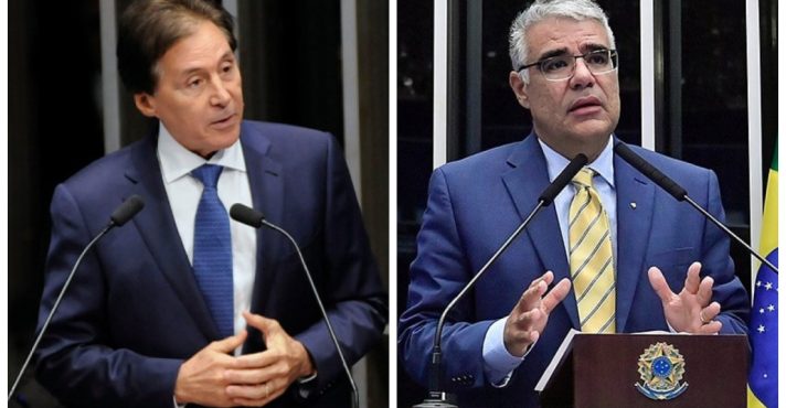 Eunício Oliveira e Eduardo Girão | Fotos: Reprodução/Câmara dos Deputados e Senado Federal