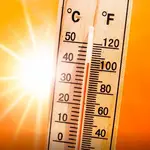 O Brasil segue sob domínio de um forte bloqueio atmosférico, mantendo as temperaturas até 5 °C acima da média | Foto: Reprodução/X