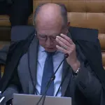 Gilmar Mendes, decano do STF, durante sessão na Corte | Foto: Reprodução/YouTube/TV Justiça