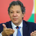 O ministro da Fazenda, Fernando Haddad: 'milagre econômico' com alta histórica dos juros | Foto: Marcelo Camargo/Agência Brasil