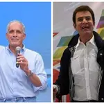 Tito Asfura e Salvador Nasralla, candidatos à Presidência de Honduras | Fotos: Reprodução