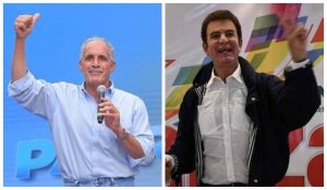 Tito Asfura e Salvador Nasralla, candidatos à Presidência de Honduras | Fotos: Reprodução