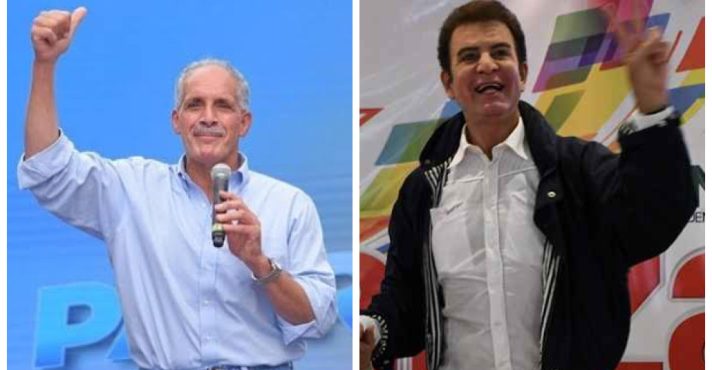 Tito Asfura e Salvador Nasralla, candidatos à Presidência de Honduras | Fotos: Reprodução