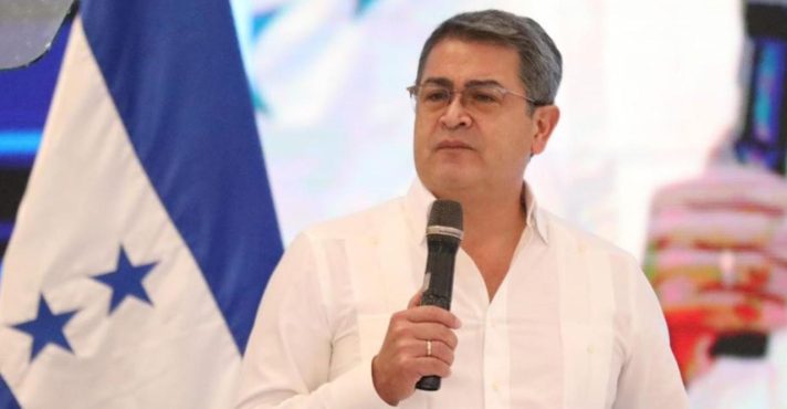 ex-presidente Juan Orlando Hernández Honduras