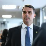 O senador Flávio Bolsonaro (PL-RJ) é pré-candidato à Presidência da República I Foto: Andressa Anholete/Agência Senado