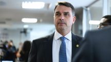 O senador Flávio Bolsonaro (PL-RJ) é pré-candidato à Presidência da República I Foto: Andressa Anholete/Agência Senado