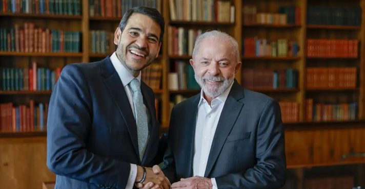 Jorge Messias e Lula da Silva: indicação por conveniência, diz entidade | Foto: Ricardo Stuckert/PR