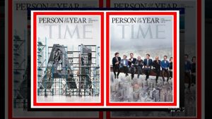 Opções de capa criadas pela Time para homenagear líderes da tecnologia | Foto: Divulgação/Time