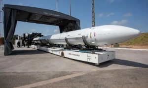 Foguete base Alcântara Hanbit-Nano, da empresa sul-coreana Innospace