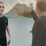 Mark Zuckerberg e seu avatar no Metaverso | Foto: Reprodução/Facebook