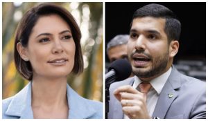 Michelle e André Fernandes divergem sobre as alianças do PL | Foto: Divulgação/PL/Pablo Valadares/Câmara dos Deputados