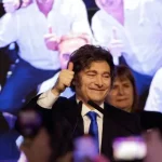 Javier Milei foi eleito personalidade do ano na América do Sul em 2025 I Foto: Cristina Silles/Reuters