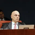 Alexandre de Moraes, no julgamento da Ação Penal 2693, em 9/12/2025 | Foto: Luiz Silveira/STF