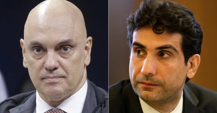 O ministro do STF Alexandre de Moraes e o presidente do Banco Central, Gabriel Galípolo | Foto: Reprodução/Redes sociais