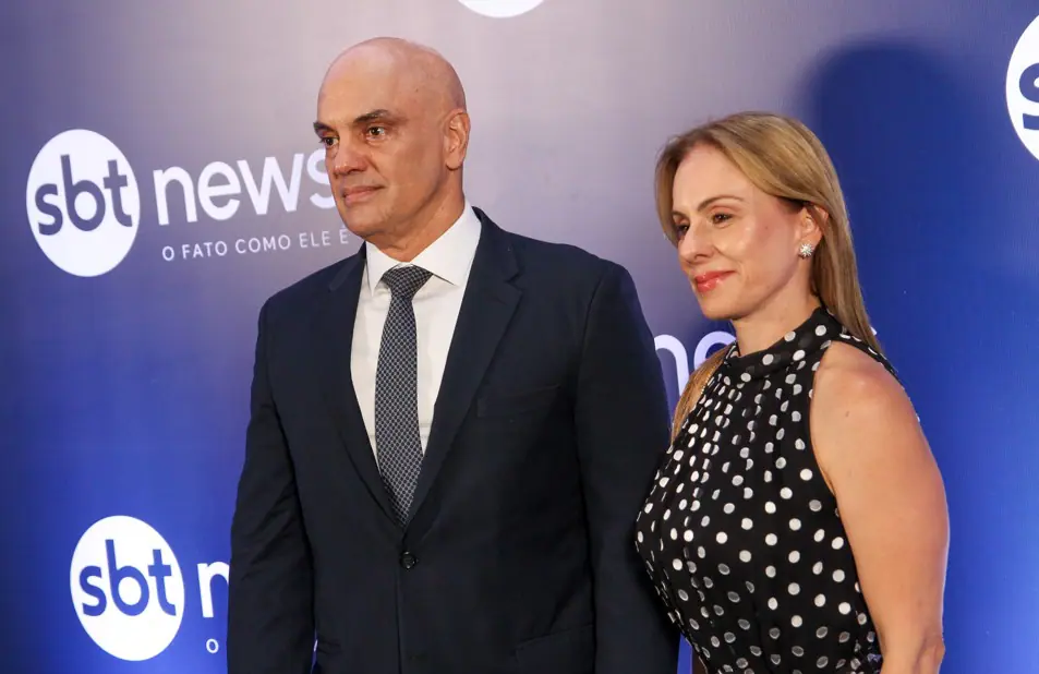 Alexandre de Mores e Viviane Barci no em evento do STB - 12/12/2025 | Foto: Cesar Conventi/Estadão Conteúdo
