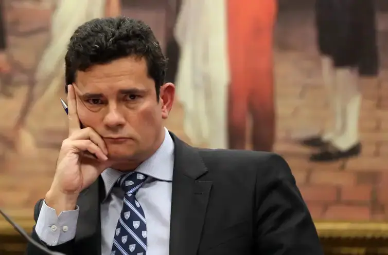 Senador Sergio Moro (União Brasil/PR): 'Nossos únicos adversários são o PT, o atraso e o crime organizado' | Foto: Wilson Dias/Agência Brasil