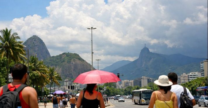 Dia de Natal no Rio de Janeiro deve ter temperatura de 34° C | Foto: Reprodução/X