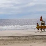 Praia no litoral paulista: sol e chuva predominam no período do Natal | Foto: Agência SP