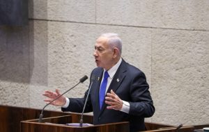 Benjamin Netanyahu discurso Parlamento Israel