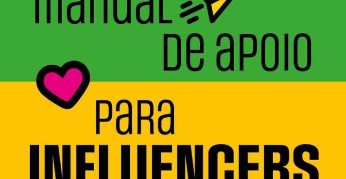 Material de divulgação do Manual de Apoio Jurídico para Influencers | Foto: Divulgação/PT