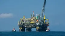 Plataforma da Petrobras na Bacia de Campos, no litoral fluminense | Foto: Divulgação/Petrobras