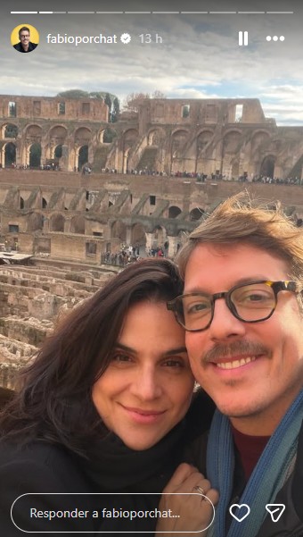 Priscila Castello Branco é a namorada de Fábio Porchat | Foto: Reprodução/Redes sociais