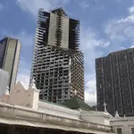 Embaixada da Rússia (ao fundo) na Venezuela: apoio mantido à ditadura | Foto: Reprodução/Redes sociais