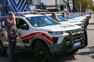 Polícia Militar: trabalho 'extra' na 'saidinha' de Natal | Foto: Divulgação/Agência SP