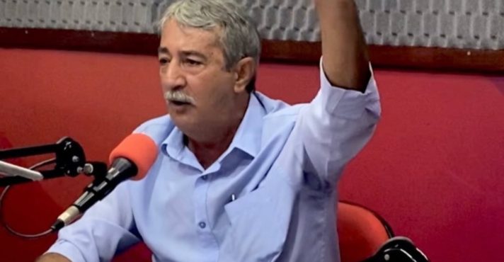 Numeriano Luiz de Sá, secretário municipal de Calumbi, que fica a mais de 400 km de Recife | Foto: Reprodução/X