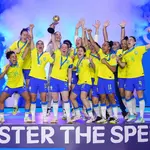 Seleção brasileira conquista a primeira Copa do Mundo Feminina de Futsal