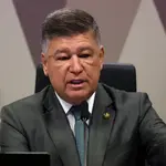 O senador mineiro Carlos Viana, que preside a CPMI do INSS Vorcaro